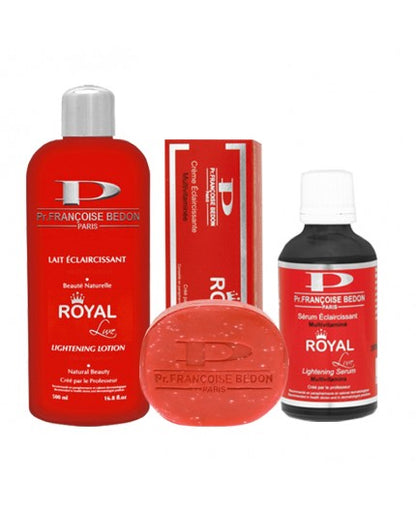 Pr. Francoise Bedon Royal Lightening Kit Lotion,Serum,Cream&amp;Soap Pr. Francoise Bedon