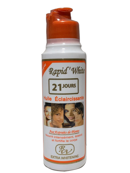 Rapid White 21JOURS Extra Whitening Liquid Body Lotion 4.5oz/125ml Rapid White