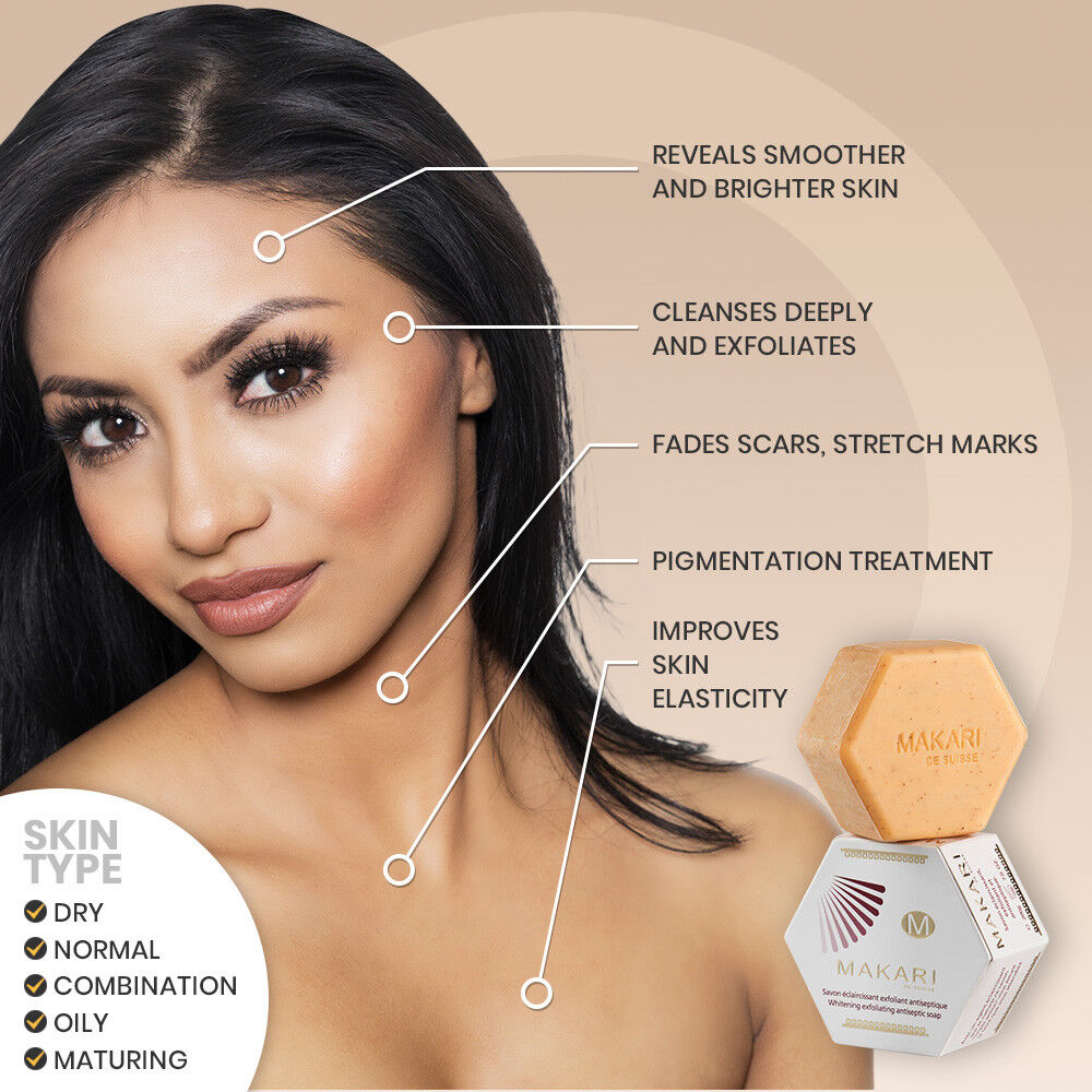 Makari Soap Caviar Enriched Treatment 7 oz / 200 g Makari