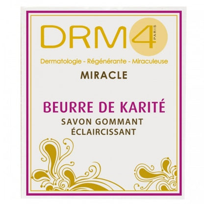 DRM4 MIRACLE Shea Butter Lightening Scrubbing Soap 200ml / 7oz DRM4 MIRACLE