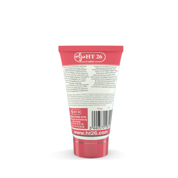 Topsygel- Lightening Hand Cream 75ml HT26 TOPSYGEL