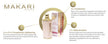 Makari PREMIUM+ Beauty Whitening Milk 4.75oz / 140ml Makari