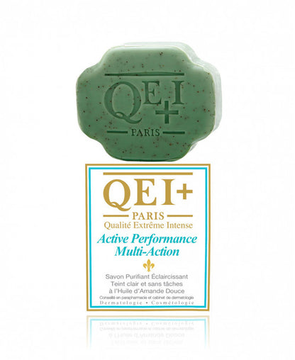 QEI+ Performance Multi Action Exfoliating Purifying Soap With Sweet Almond Oil 7oz/200ml Qei +