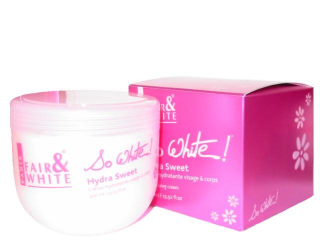 So White Hydra Sweet Jar Cream 13.5 oz / 400 ml Fair &amp; White So White