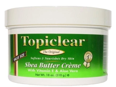Topiclear Shea butter Jar cream 18 oz / 510 g Topiclear