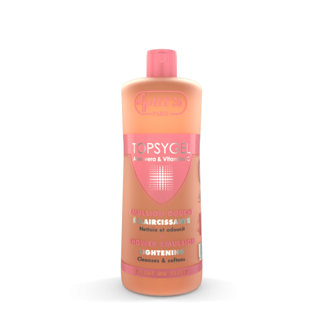HT26 Topsygel Aloe Vera and Vitamin C Emulsion Lightening Body Wash 1000 ml HT26 TOPSYGEL