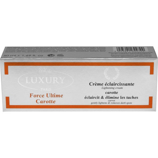White Luxury Lightening Carotte Cream 1.69 oz / 50ml White luxury