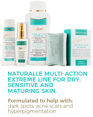Makari Multi-Action Moisturising Lightening Tube Cream with Argan Oil&Sweet Almond Oil SPF 15 1.7oz/50ml Makari