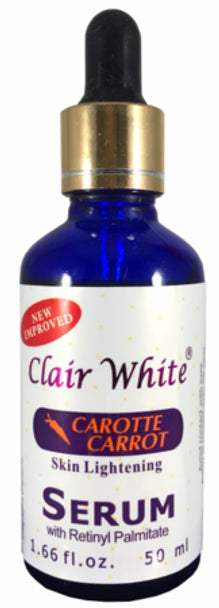 Clair White Carrot Skin Lightening Serum 1.66 oz Clair and white