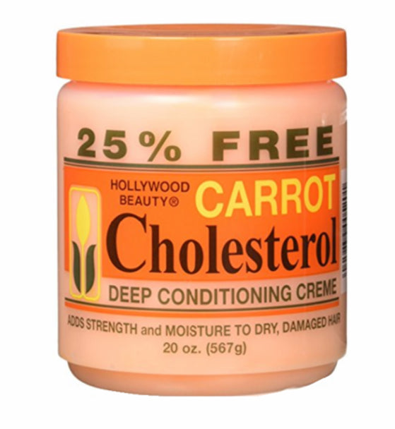 Hollywood Beauty Carrot Cholesterol Deep Conditioning Creme 20 oz HOLLYWOOD BEAUTY