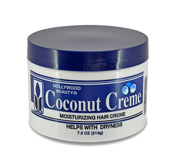Hollywood Beauty Moisturizing Coconut Hair Creme 7.5 oz HOLLYWOOD BEAUTY