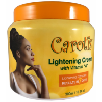 Carotis #010 7Days Lightening Cream W/ith Vitamin A 10.14oz /300ml CAROTIS
