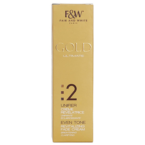 Fair & White Gold Cream #3 Protect Sunscreen SPF50 1.7oz / 50ml Fair & White Gold