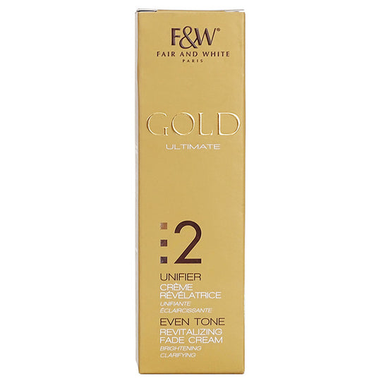Fair & White Gold Cream #3 Protect Sunscreen SPF50 1.7oz / 50ml Fair & White Gold