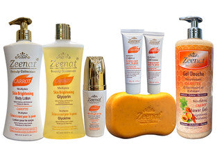 Zeenat Carrot 7 pcs Advanced Skin Brightening Set ZEENAT